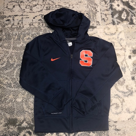 Nike Other - Nike SYRACUSE fleece-lined zip hoodie